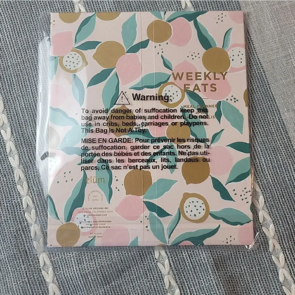 ELUM Fruit Print Stationery Bundle